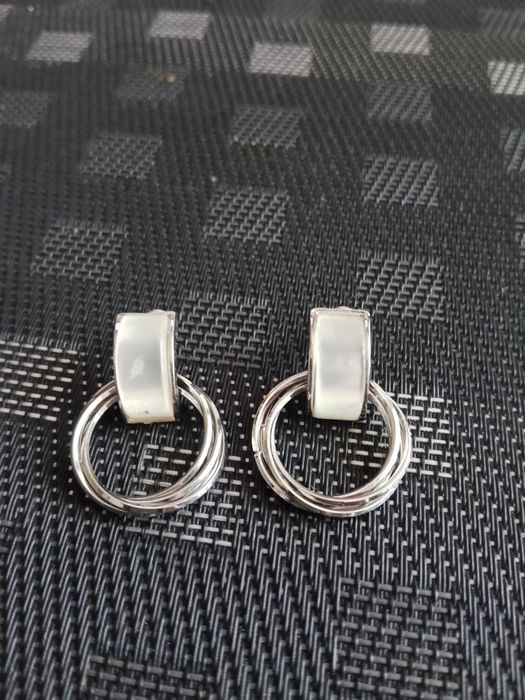 Kolczyki z masą perłowa