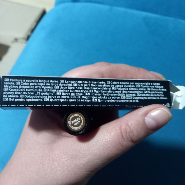 Avon Power Stay supertrwały płynny liner do brwi Dark Brown