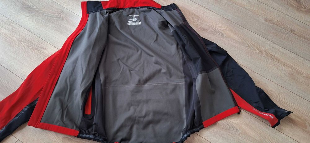 Endura Kurtka Stealth II Waterproof Czerwona L