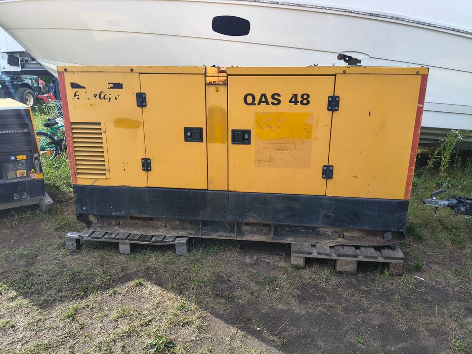 agregat prądotwórczy generator atlas copco qas 48 silnik perkins