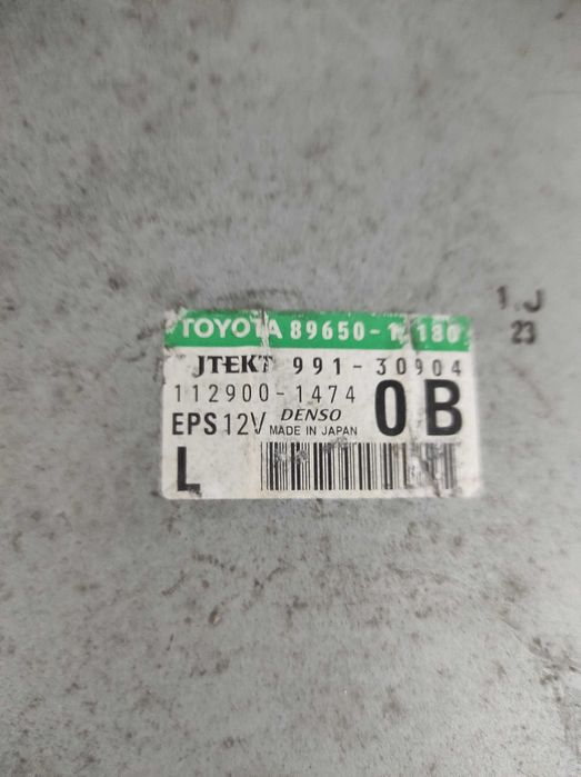 TOYOTA Auris I e15, OE: 896.50-12.180, Moduł, Sterownik wspomagania
