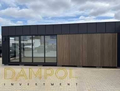 Pawilon kontener 9x3 900x300 biurowy handlowy usługowy ogrodowy leasin