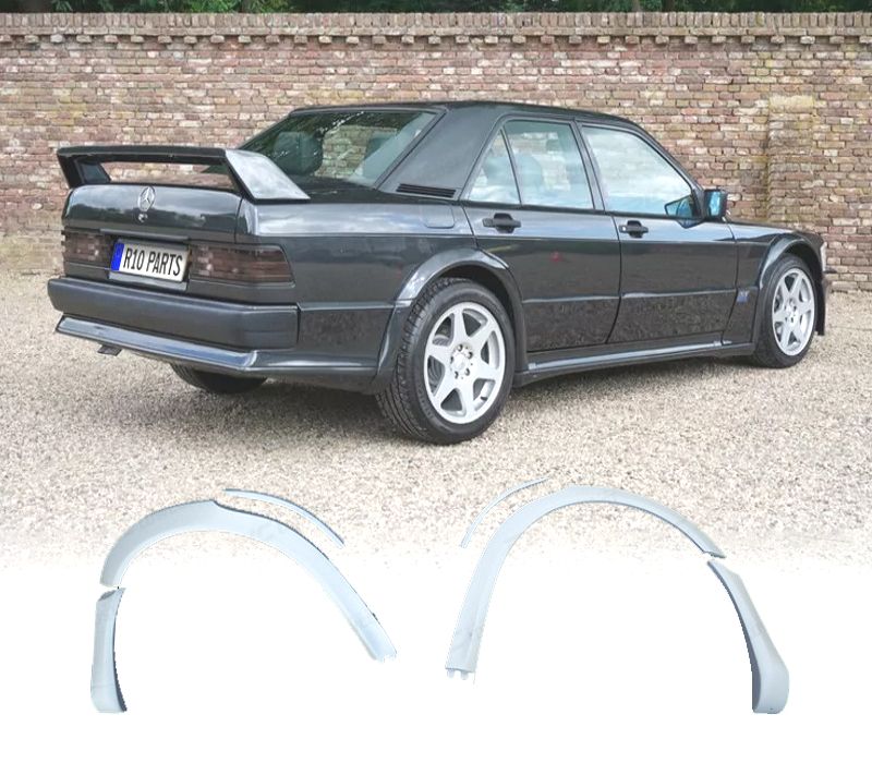ABAS TRASEIRAS MERCEDES 190 W201 83-93 LOOK EVO 1 AMG