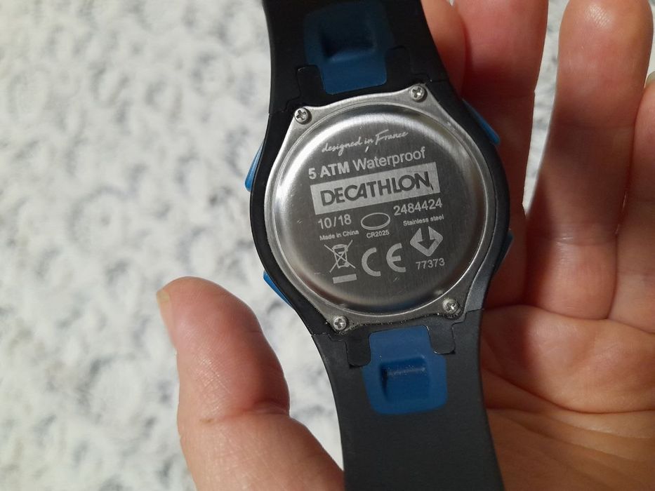 Чоловічий спортивний годинник-секундомір Decathlon Kalenji W200 M
