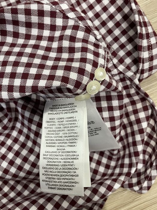 Koszula Polo Ralph Lauren męska Slim Fit Oxford Shirt koszula w kratę