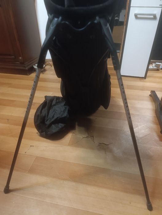 Klasyczna torba golfowa kalway Golf Black canvas