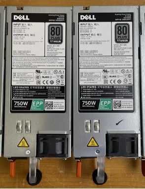 Блок живлення DELL 750Вт 057TFT OKNHJV D750E-S7 DPS-750AB-17A