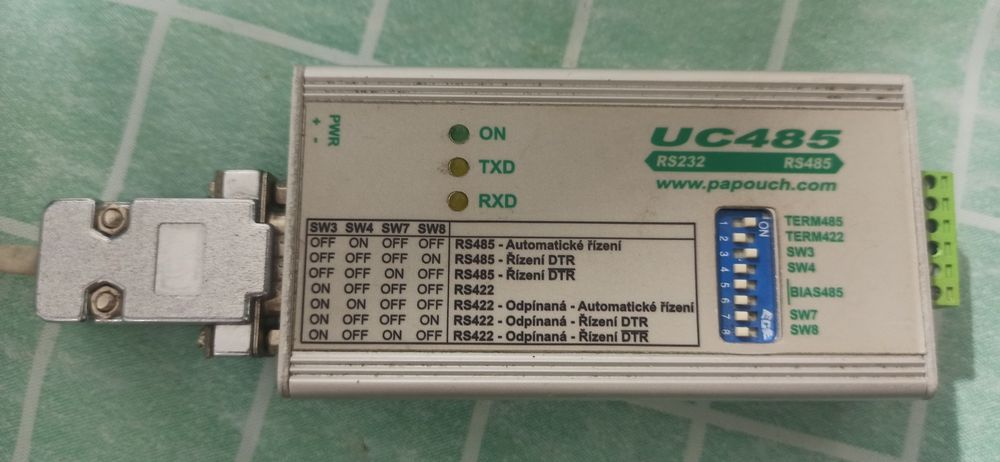 UC485: Преобразователь RS232 в RS485/RS422