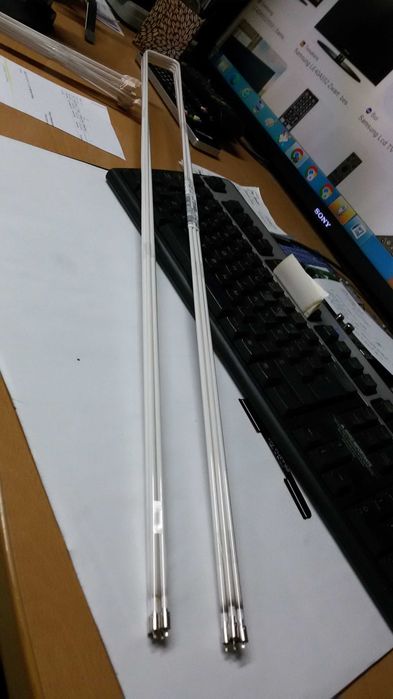 kit completo e original de lampadas para painel t315xw03 v.d