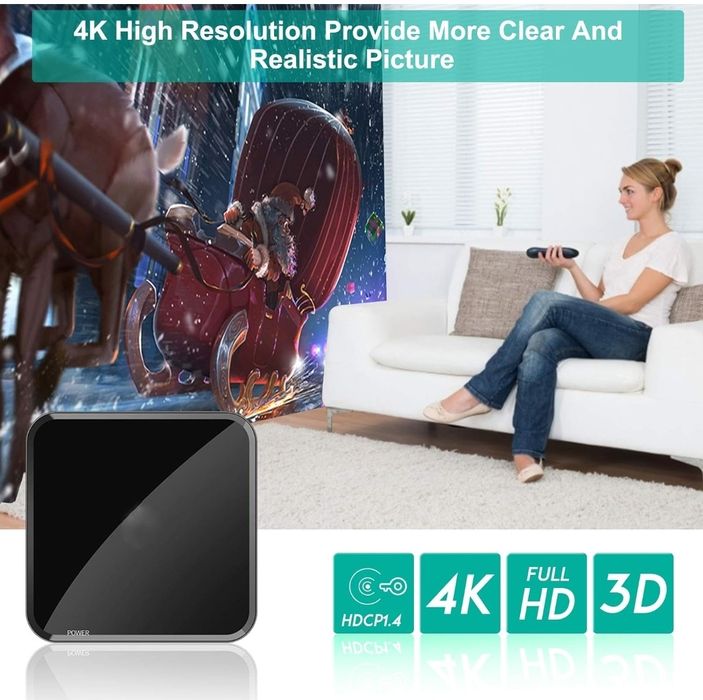 Tihokile HDMI Splitter 4K rozdzielacz nowy okazja