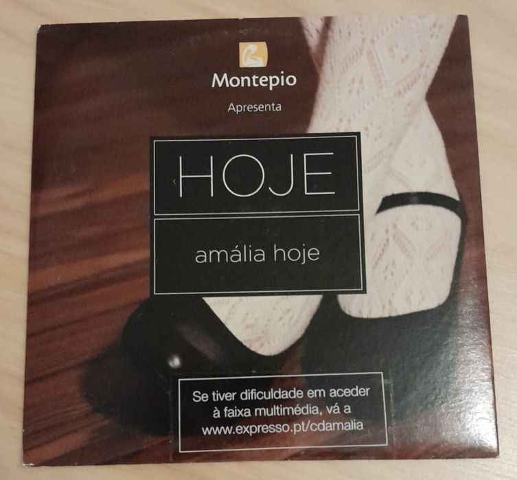 CD's - "Amália Hoje" "Gaivota" + vídeo