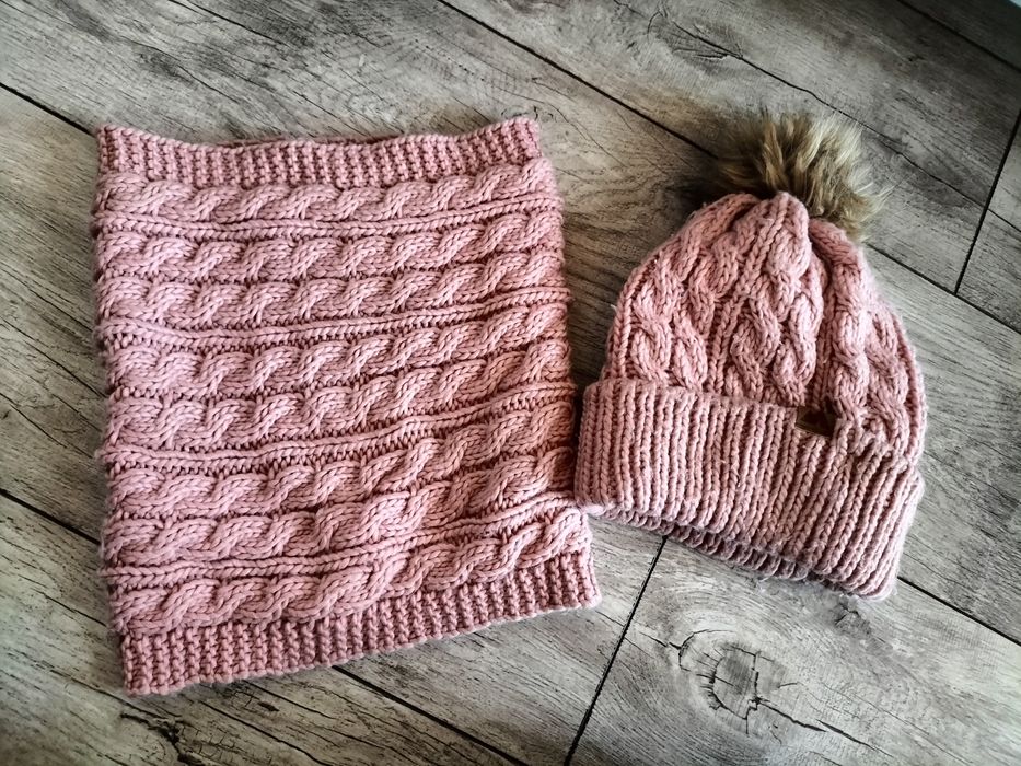 Czapka i komin 4-8 lat