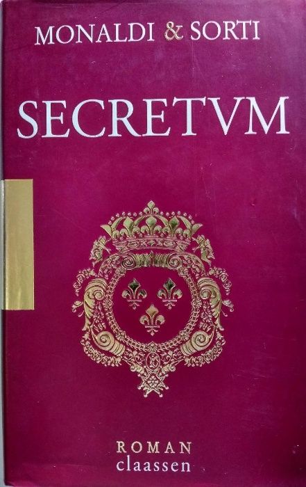Книга на немецком: "Secretvm" Monaldi Sorti. Жанр: роман.