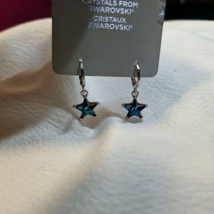 Kolczyki z kryształkami Swarovski – six