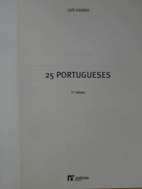25 Portugueses de Luís Osório