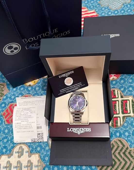 LONGINES CONQUEST 41mm AUTOMÁTICO – Full Set – de 23 Abril 2026
