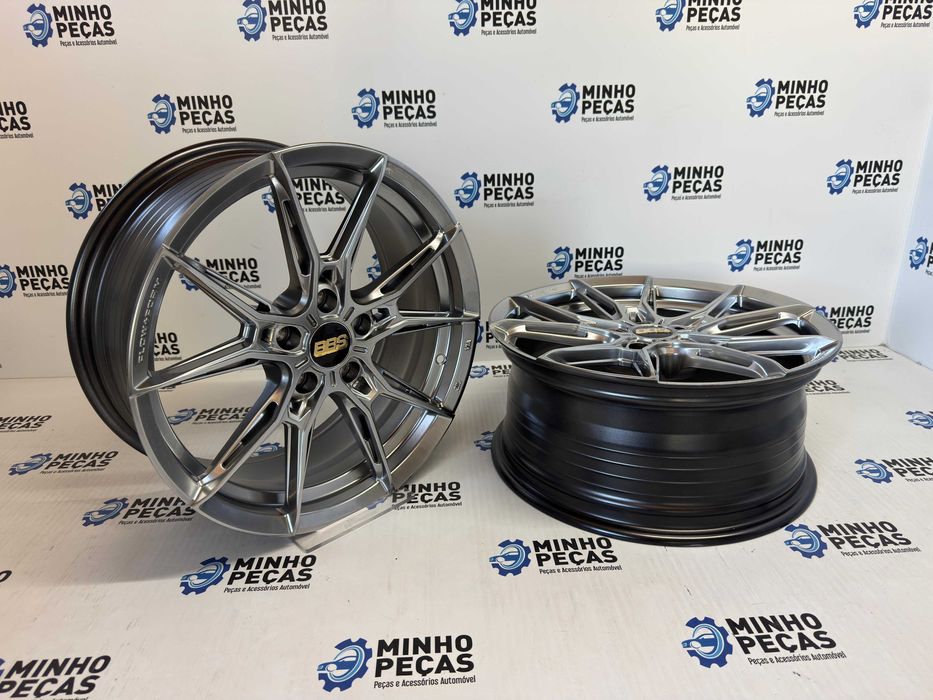 Jantes look BBS em 17 (5x108) Hyper Black