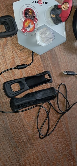 Jogo Wii e acessórios