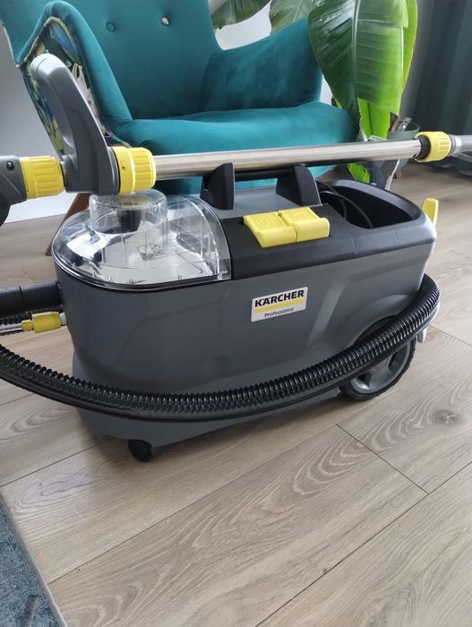 Pranie dywanów wykładzin i tapicerek samochodowych Wynajem Odkurzacza Piorącego Karcher Puzzi 10/1 + AŻ 5 dawek chemii RM 760!