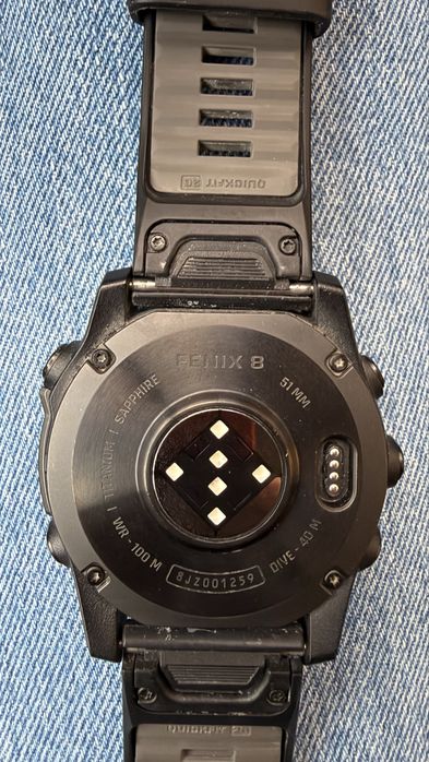 Garmin Fenix 8 51mm AMOLED Sapphire Titanium – GPS Multisport