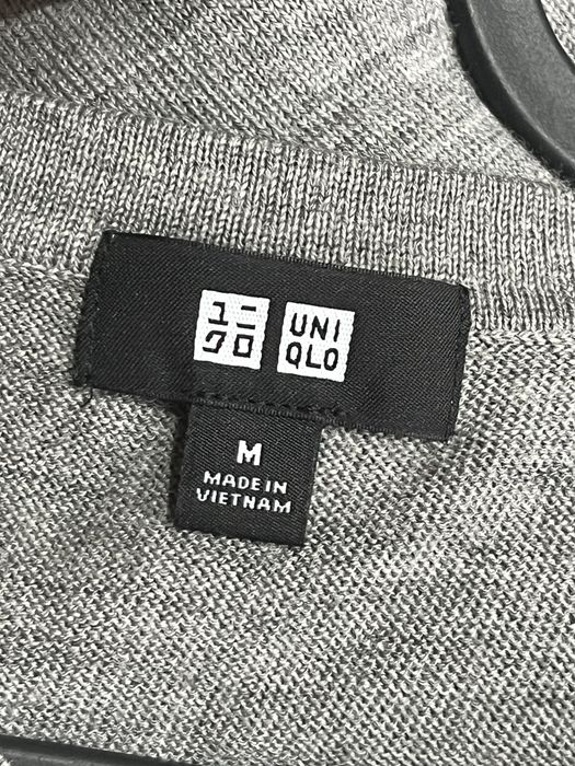 Sweter cienki 100% wełna Uniqlo roz.M