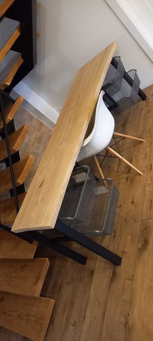 Biurko monolit Jesion