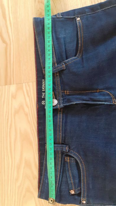 Spodnie jeans damskie r.L 40