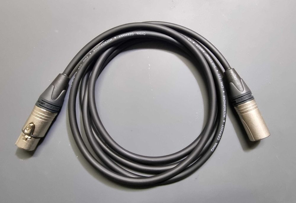 Cabos XLR feitos a medida / Reparação de cabos de áudio