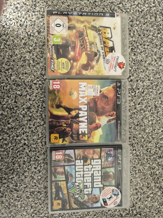 Max Payne 3/Baja Edge of Control/Grand theft auto 5 PlayStation 3
