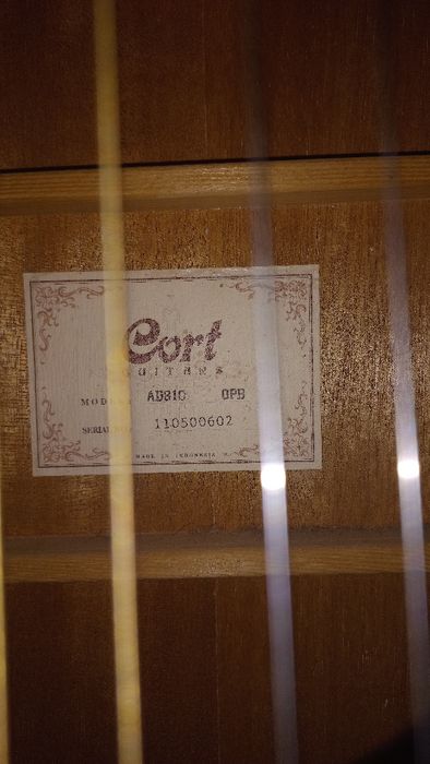 Гитара cort+ чехол+ подставка