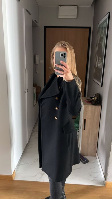 Płaszcz wełniany Guess Marciano 36 Płaszcz zimowy Guess