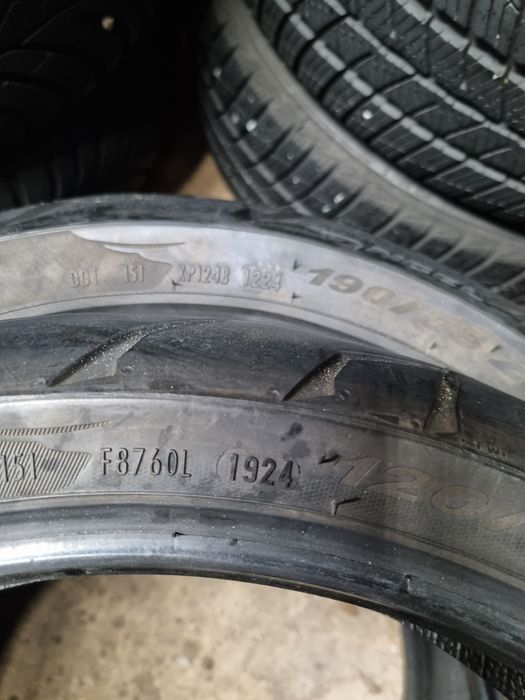 Мото шини 190.55.17R 120.70.17R Pirelli  Комплект