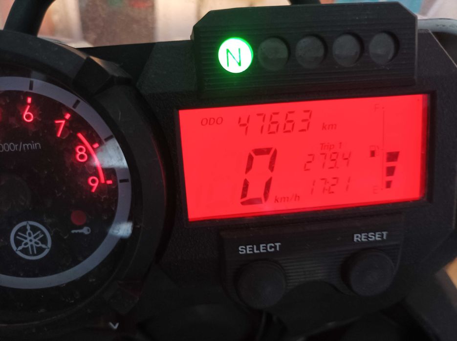 Tenere XTZ 660 ano 2010 (branco/vermelho)