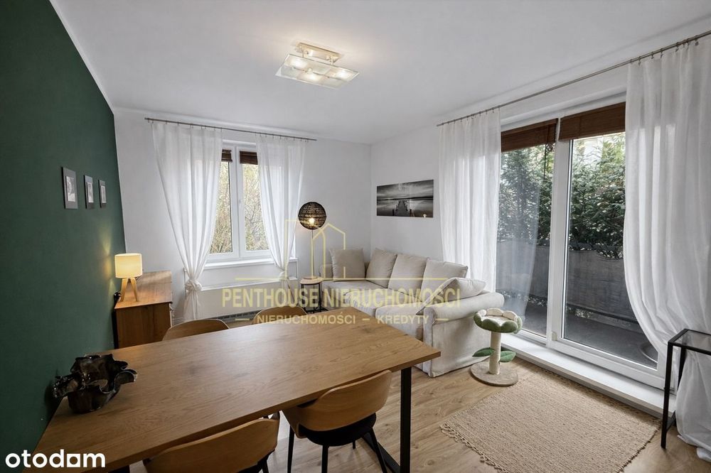 apartament z ogródkiem  na kameralnym zamkniętym osiedlu