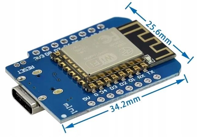 Moduł WEMOS D1 mini ESP8266 USB-C