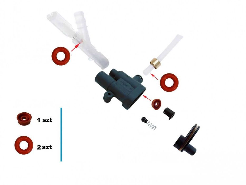 Komplet Naprawczy Uszczelek DO Nivona Melitta Miele