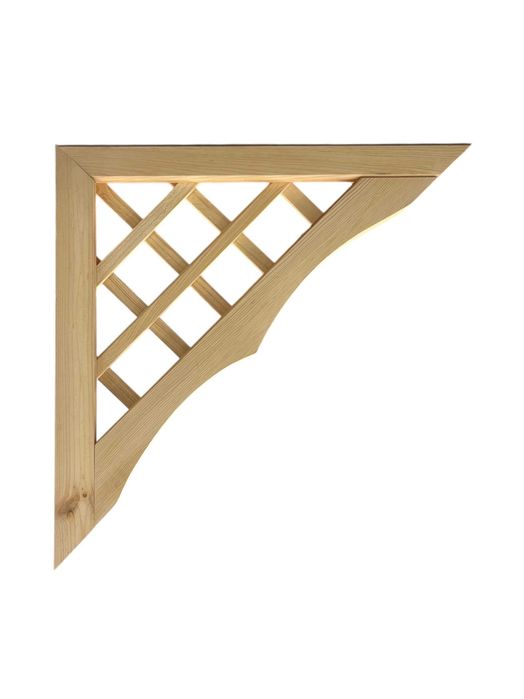 Element ozdobny do Altan Domków trójkąt dekoracyjny, Wspornik z drewna