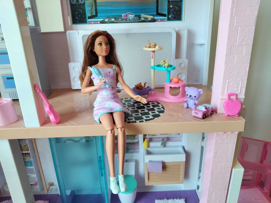 Casa da Barbie Dreamhouse – 60.º Aniversário (Ótimo Estado)
