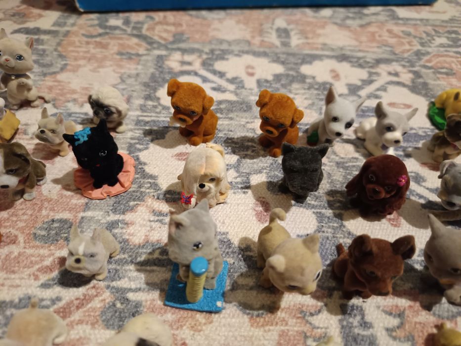 Mini figuras animais para colecionar