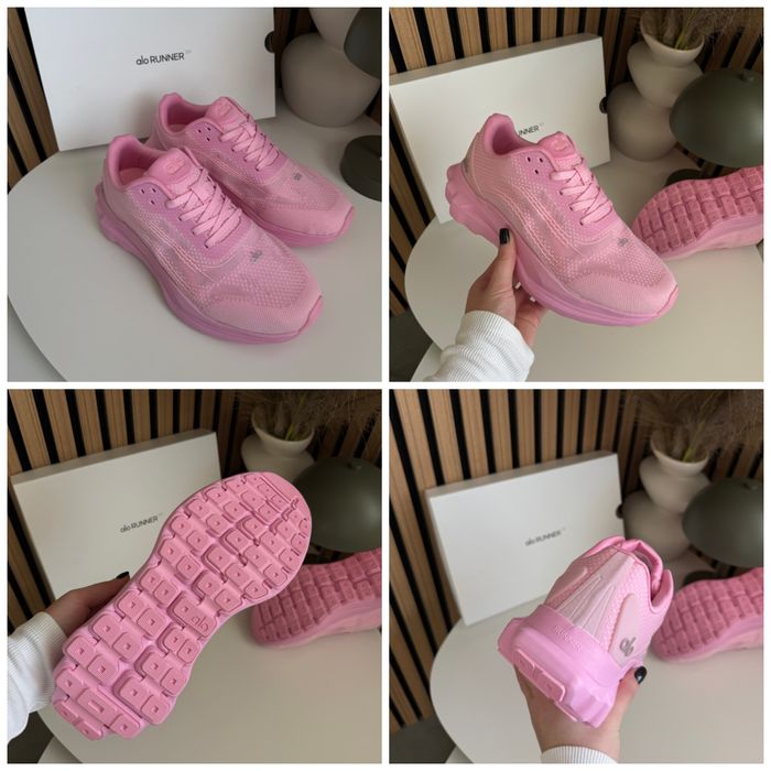 р36-45 Кросівки Alo Yoga Runner White Black Pink Blue Burgundy
