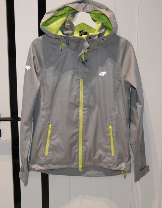 4F świetna kurtka neon jak nowa 34 XS