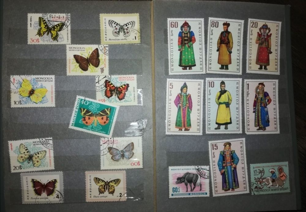 Марки разных стран мира