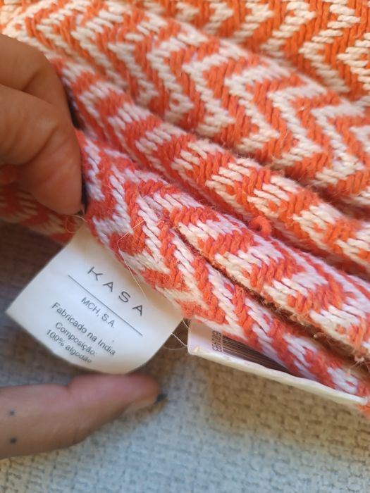 Mantas de algodão 2,53cm x 1,78cm