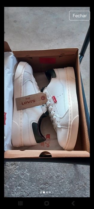 Sapatilhas Levi's Bryson White Khaki N36