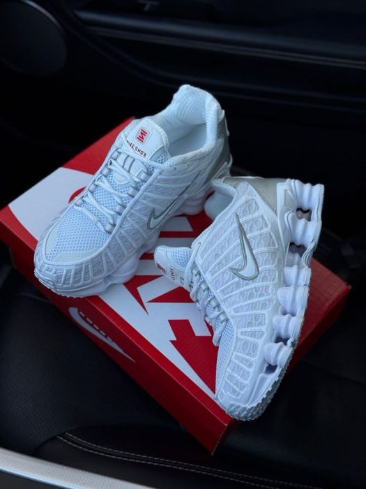 Nike Shox TL White, Найк Шокси у білому кольрі
