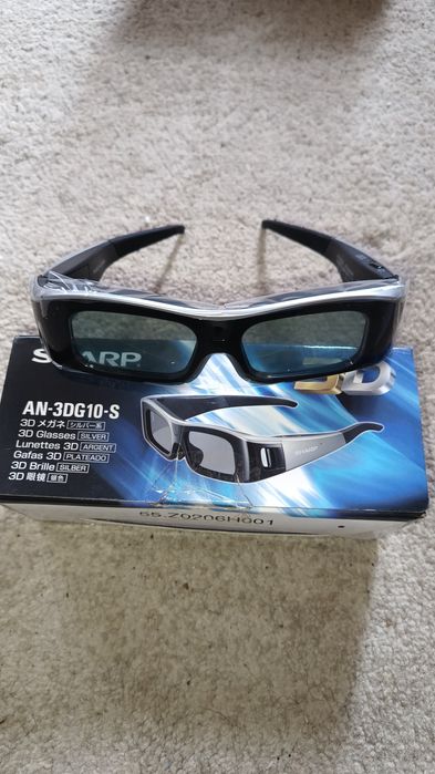 Okulary aktywne 3D Sharp AN3DG10S nowe