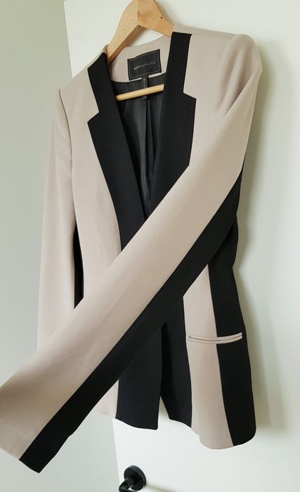 BCBG MaxAzria marynarka ,beż+czerń