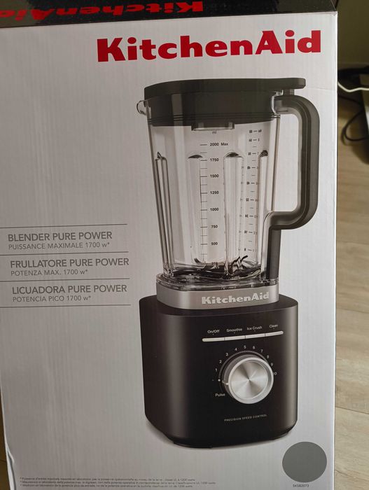 Nowy blender KitchenAid Pure Power antracytowy