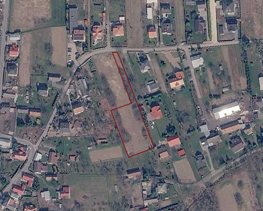 Działka 22,54ar z WZ Ostrów gm. Wierzchosławice