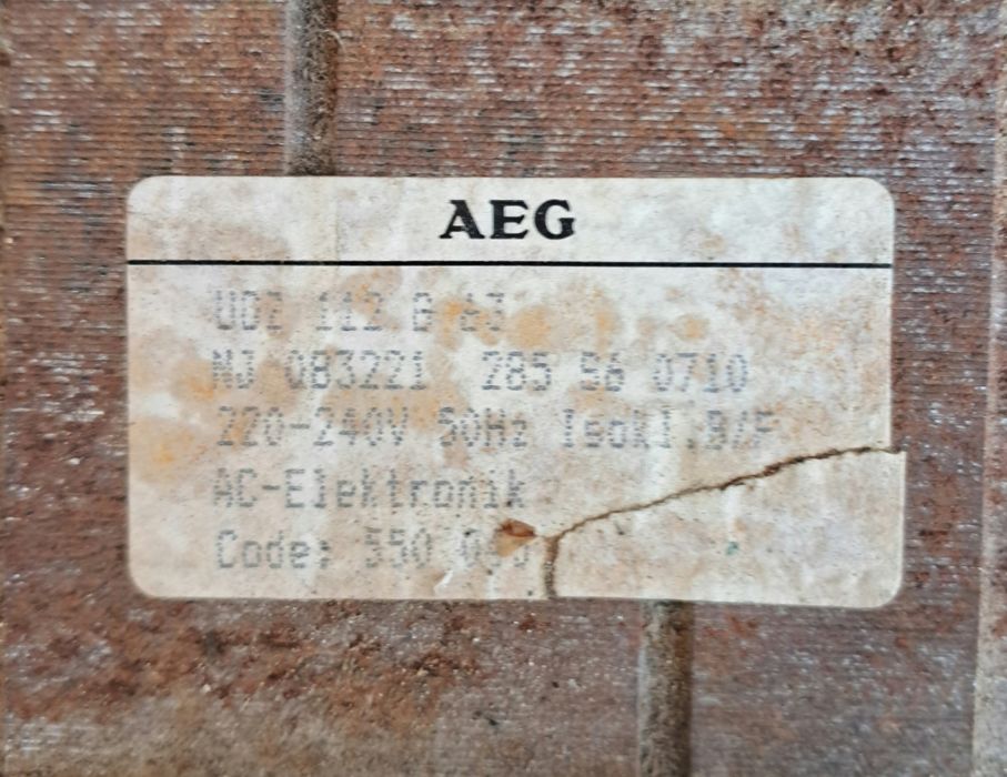 Silnik z pralki automatycznej.